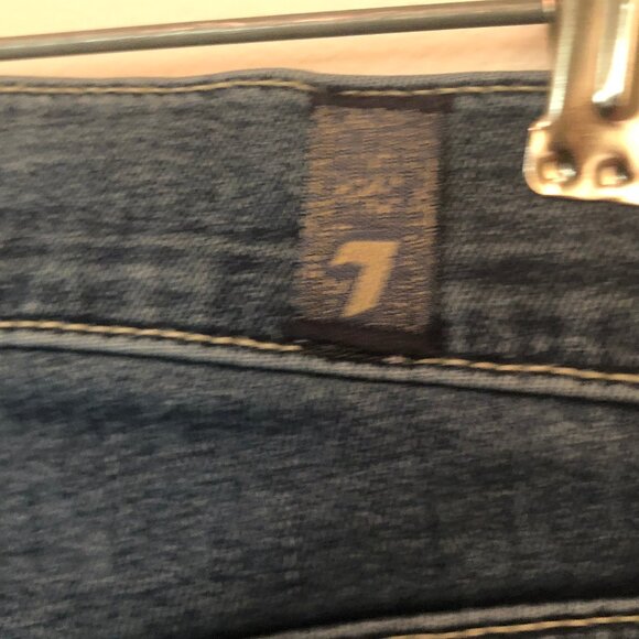 7 for All Mankind Gwenevere Washed Jeans sz 26 - Picture 12 of 16